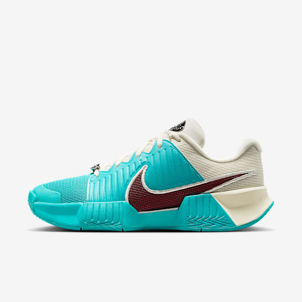 Nike テニスシューズ グリーン/ブルー ウインザーオンラインショップテニスシューズ/ナイキ(並び順